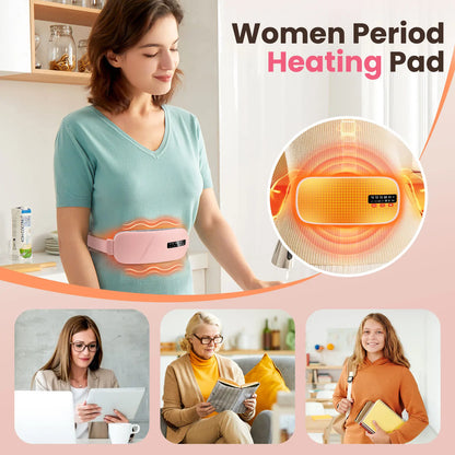 Women's menstrual heat massage