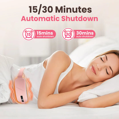 Women's menstrual heat massage