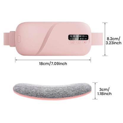 Women's menstrual heat massage