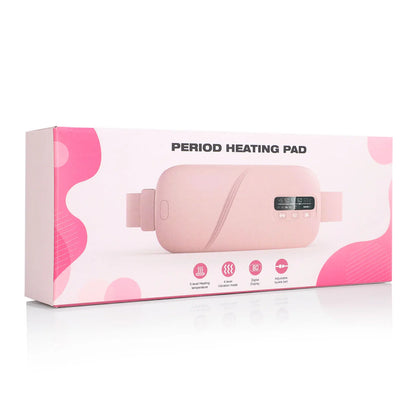 Women's menstrual heat massage